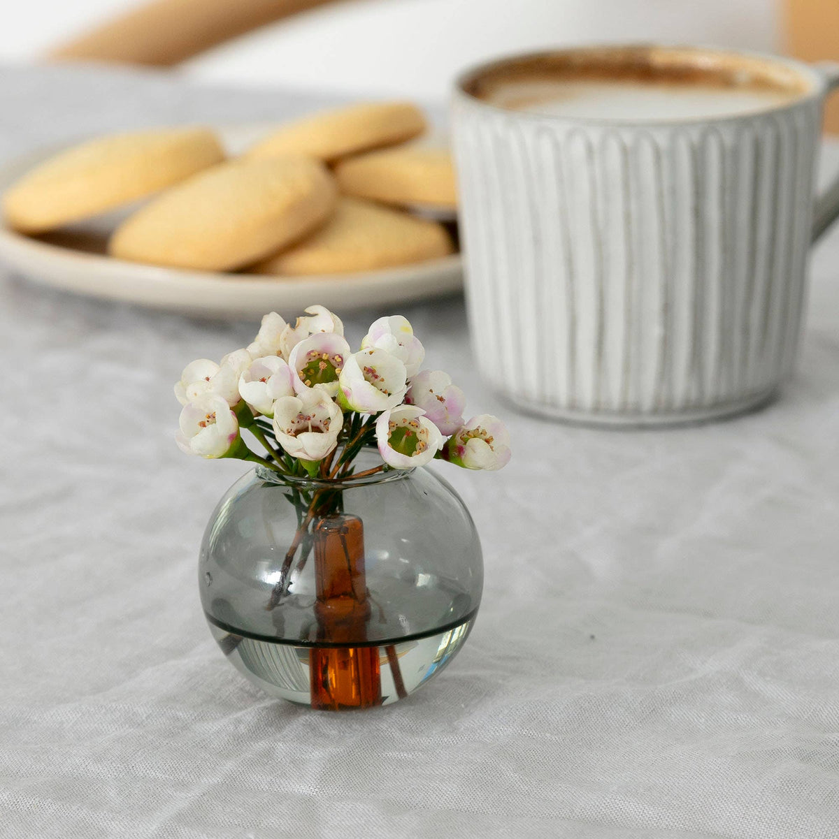 Block Design - Mini Bubble Glass Vase