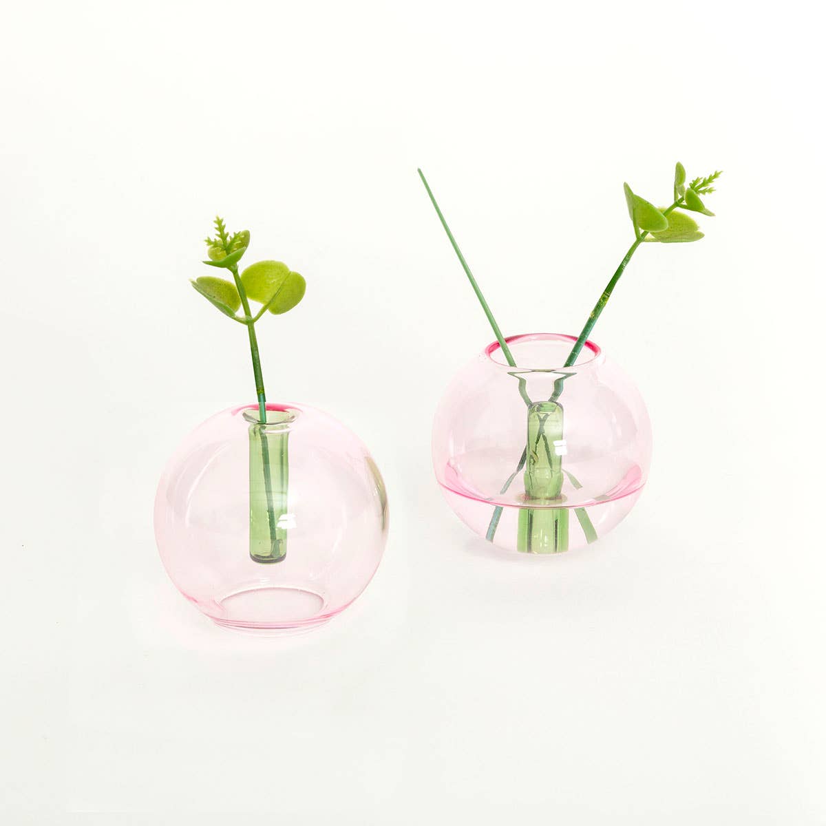 Block Design - Mini Bubble Glass Vase