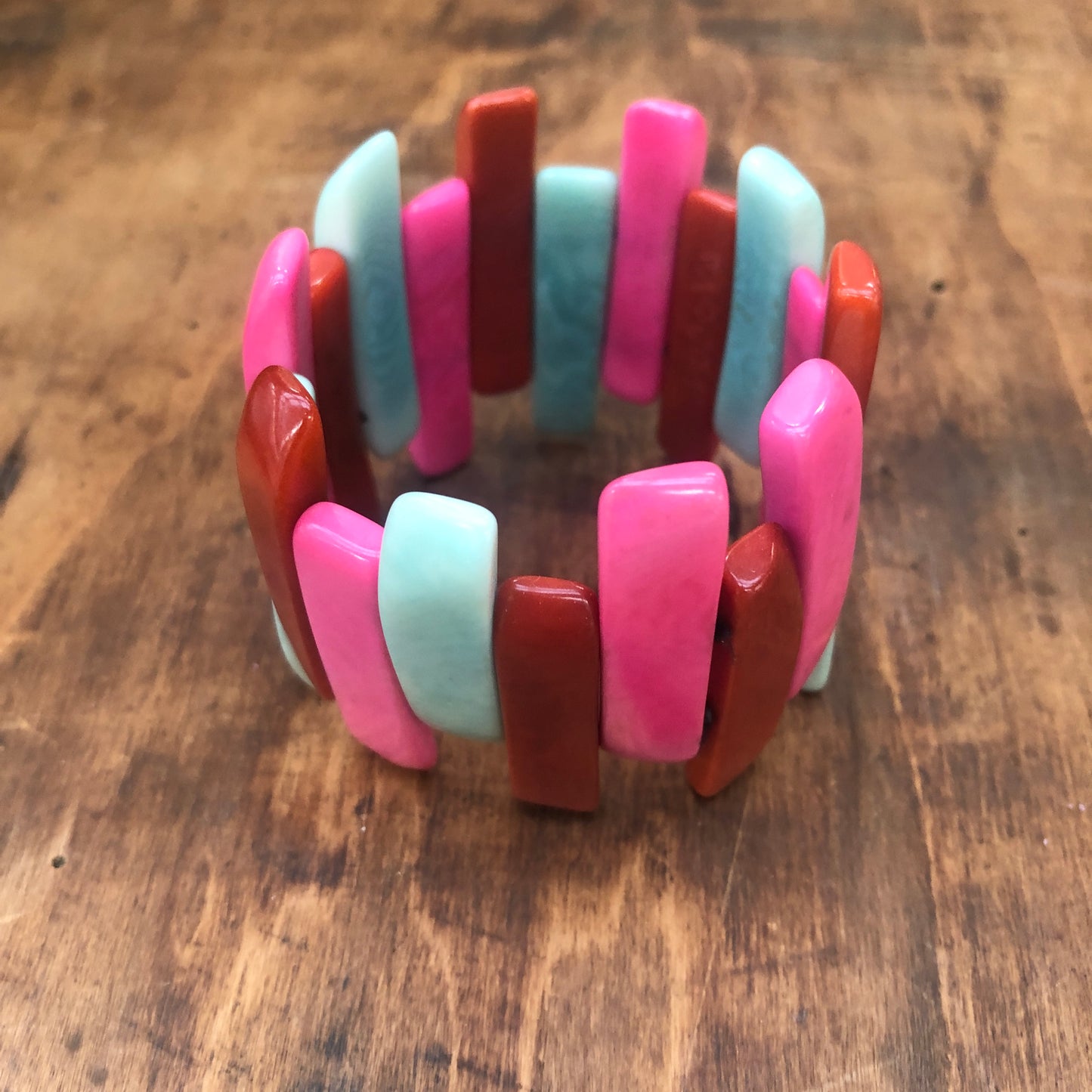 Tagua Bracelet MALALA Bermuda Trio