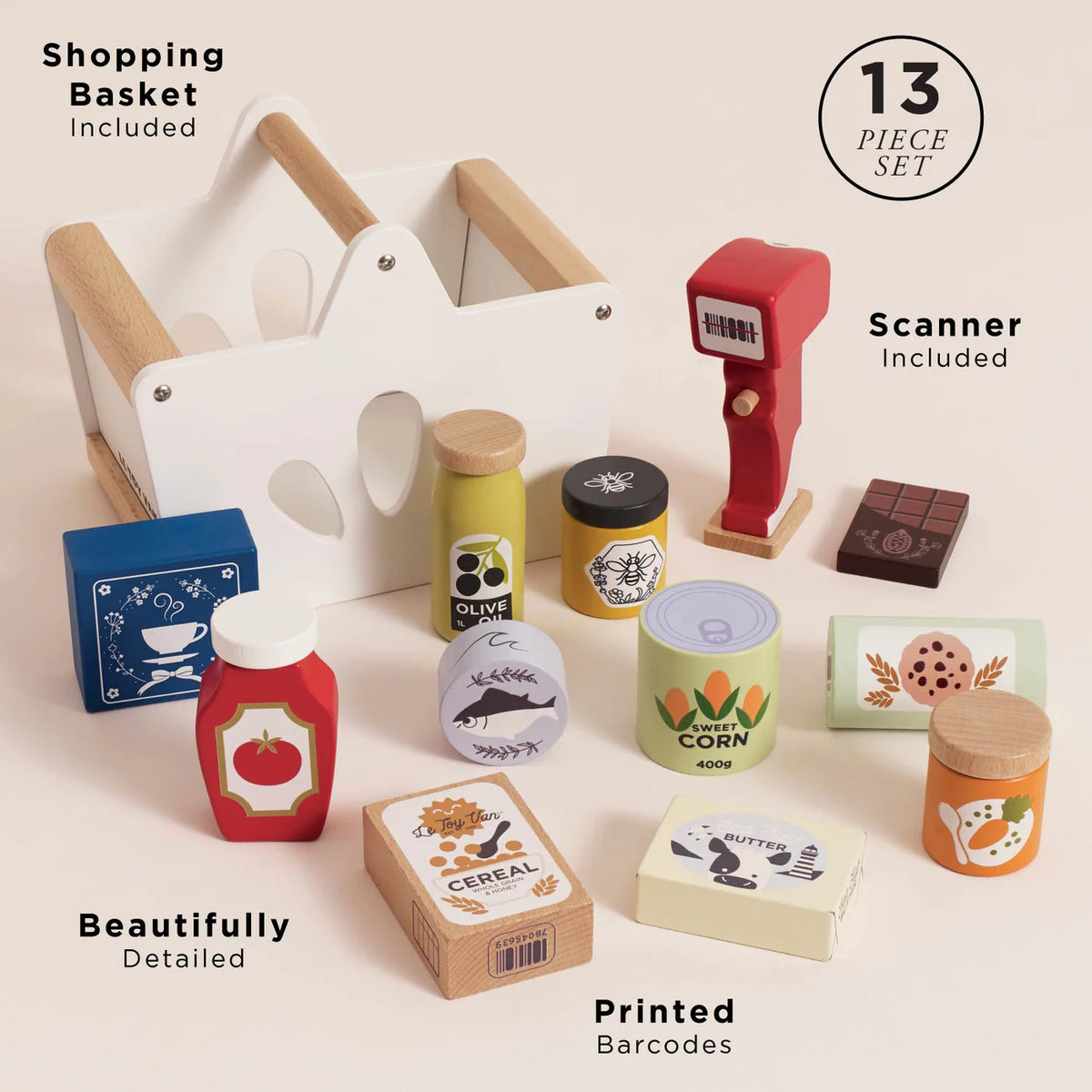 Groceries Set and Scanner