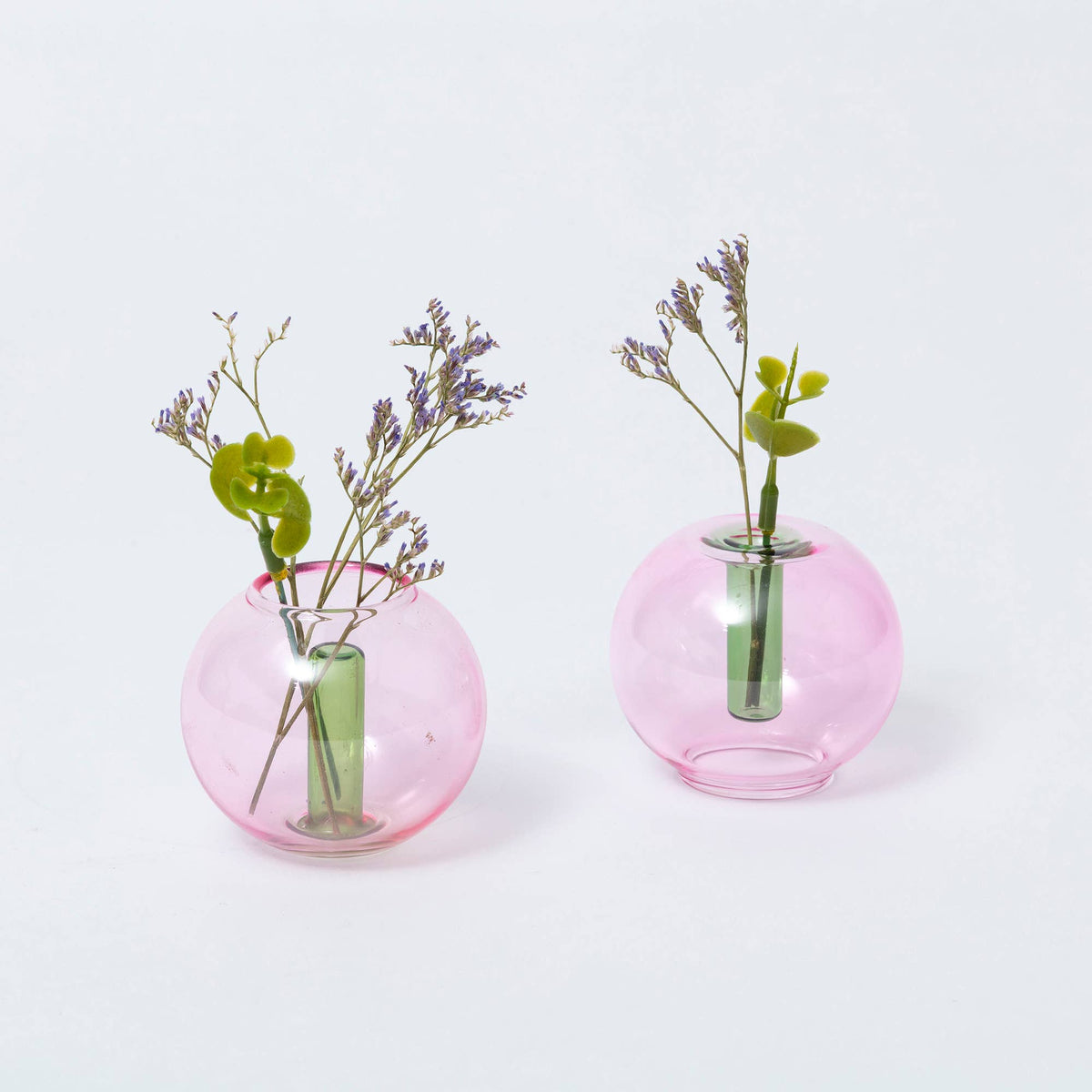 Block Design - Mini Bubble Glass Vase