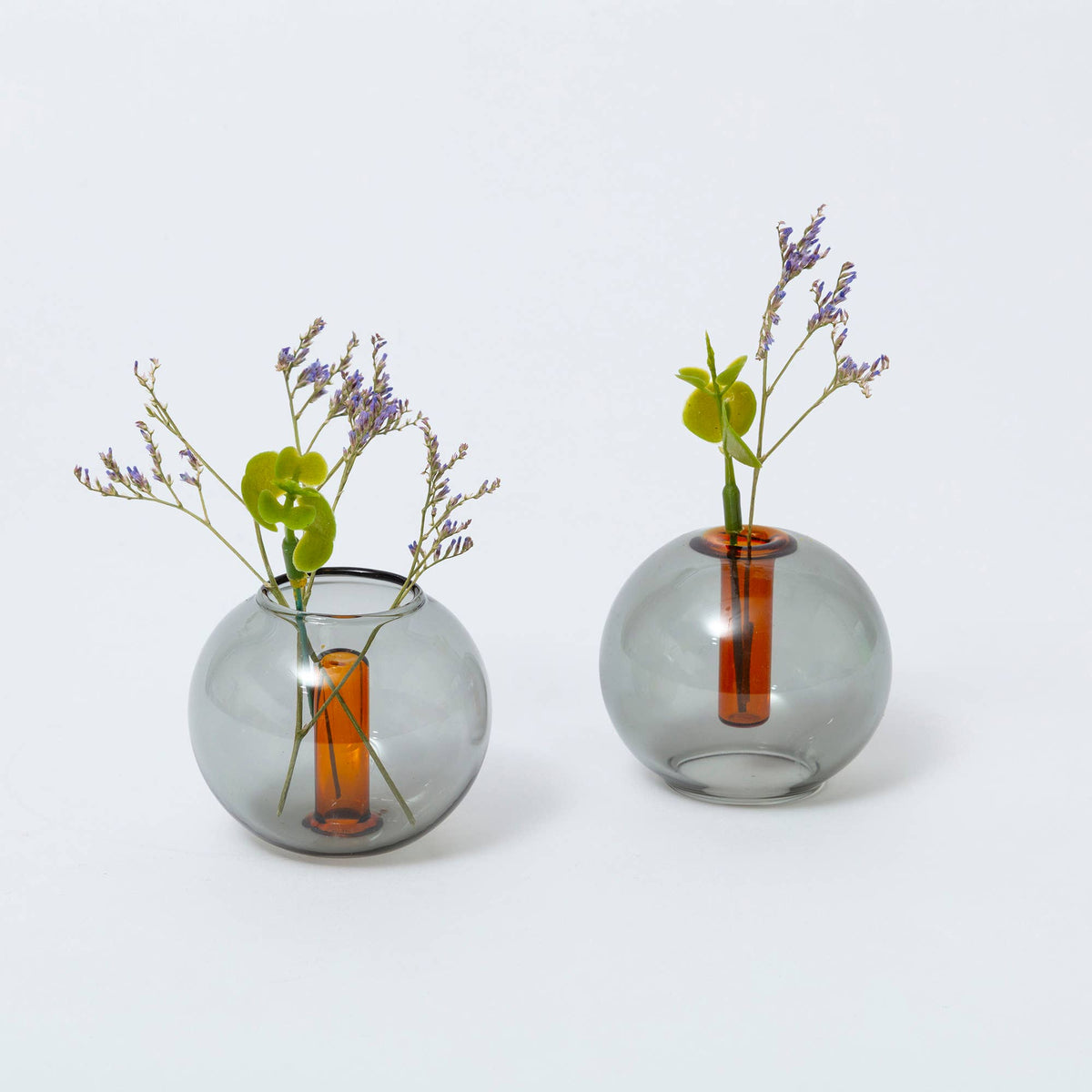 Block Design - Mini Bubble Glass Vase