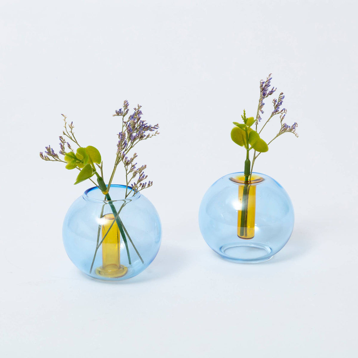 Block Design - Mini Bubble Glass Vase