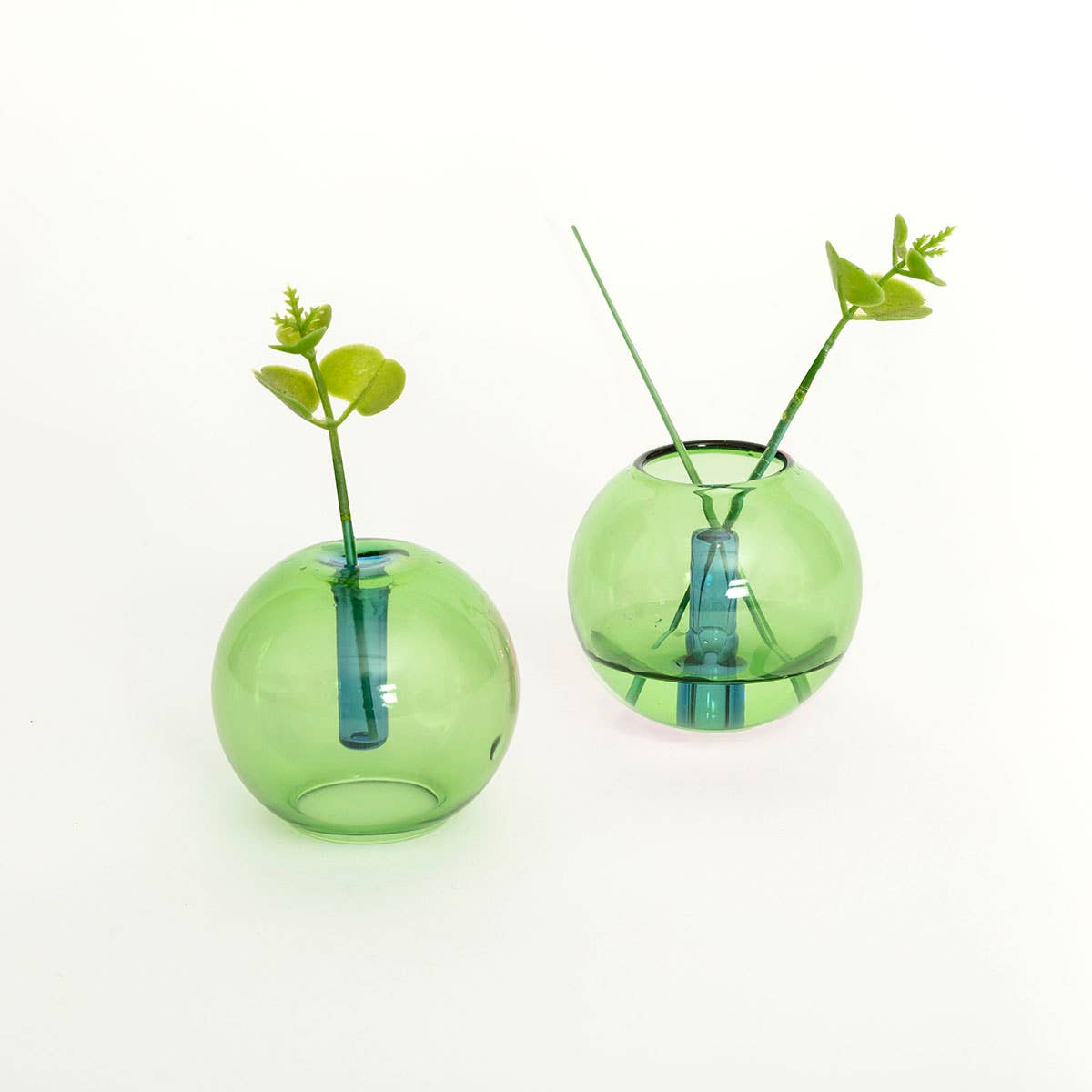 Block Design - Mini Bubble Glass Vase