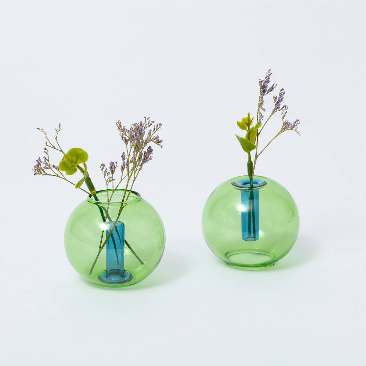 Block Design - Mini Bubble Glass Vase