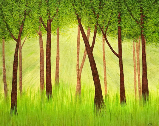 Morning in the Glade - Gigglewick Gallery